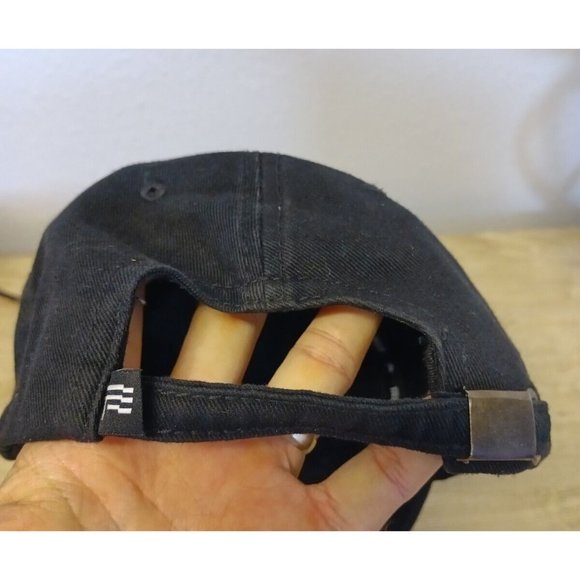 True Tech Black Soft Adjustable Cap Hat - Picture 2 of 4